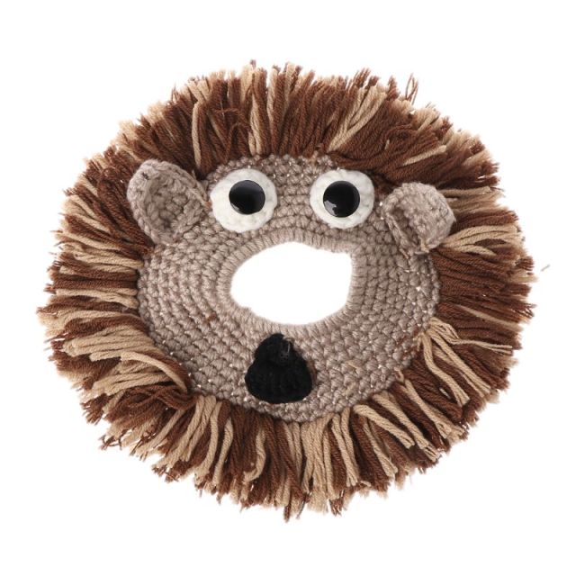 Animal Camera Buddies Lens Accessory for Child/Kid/Pet Photography Knitted Lion Octopus Teaser Toy Lens Posing Photo Props