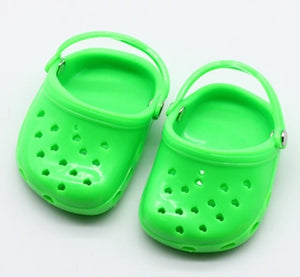 New Sandal Plastic Shoes For 43cm Baby Dolls 17 inch Born Dolls Shoes