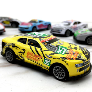 Hot Gift Alloy Car Racing Pullback Car Kids Toys Mini Racing Toys Car Sandbox Model Kids Gifts