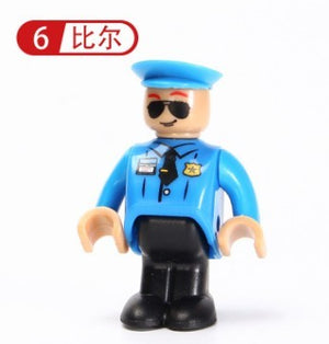TTC01 CONNECTING HEAD Wooden Track toy Train Toy Car Truck Locomotive Engine Railway Toys for Children