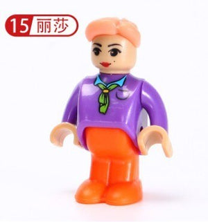 TTC01 CONNECTING HEAD Wooden Track toy Train Toy Car Truck Locomotive Engine Railway Toys for Children