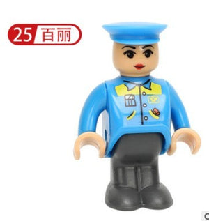 TTC01 CONNECTING HEAD Wooden Track toy Train Toy Car Truck Locomotive Engine Railway Toys for Children
