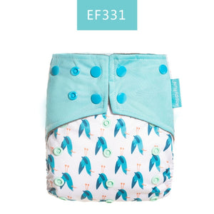 Happy Flute Washable and Reusable Baby Bamboo Charcoal Pocket Cloth Diaper With One Opening Fit 3-15kg Baby