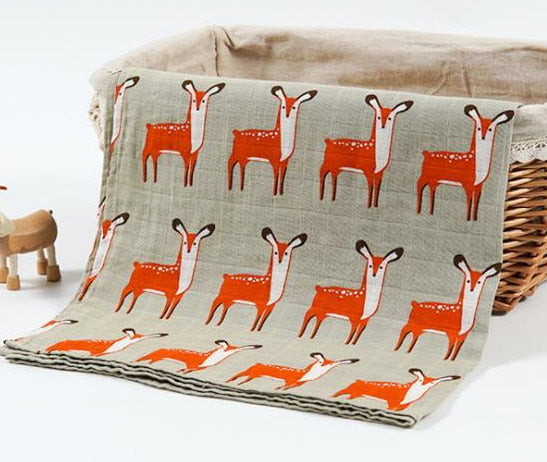 58x58cm Muslin cotton Baby Towels Scarf Swaddle bath Towel Newborns Handkerchief Bathing Feeding Face Washcloth Wipe