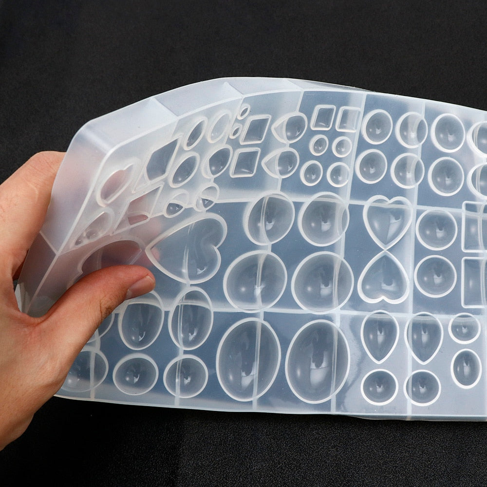 DIY Resin Filling Chic Book Epoxy Silicone Mold For Epoxy UV Resin Front Cover Makeing Filling Handcraft Girl Children Gifts New