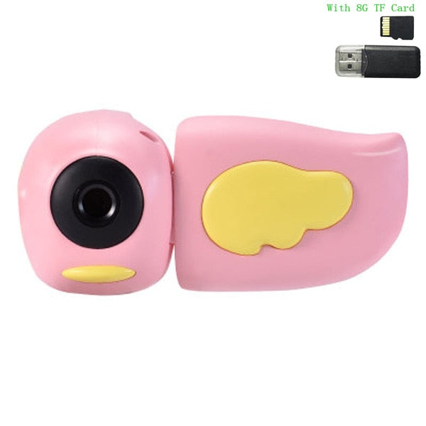 8MP Children Video Camera Full HD 1080P Digital Kids Camcorder Toy Photo Video Recorder DV with 2.0" TFT Screen for Kids' Gift