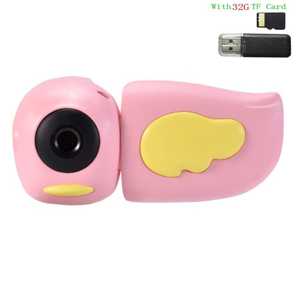 8MP Children Video Camera Full HD 1080P Digital Kids Camcorder Toy Photo Video Recorder DV with 2.0" TFT Screen for Kids' Gift