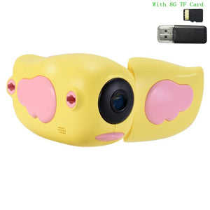 8MP Children Video Camera Full HD 1080P Digital Kids Camcorder Toy Photo Video Recorder DV with 2.0" TFT Screen for Kids' Gift