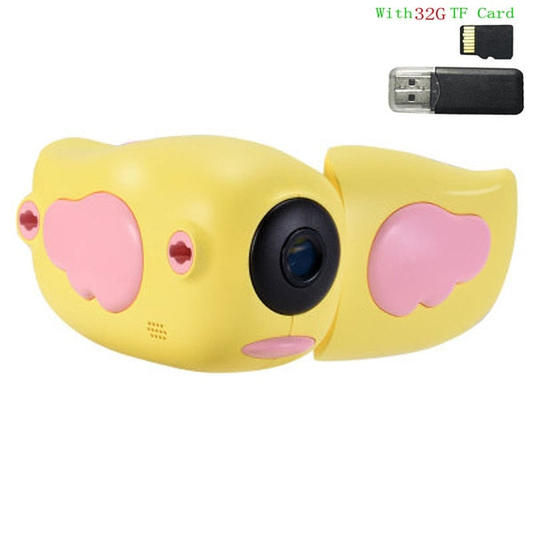 8MP Children Video Camera Full HD 1080P Digital Kids Camcorder Toy Photo Video Recorder DV with 2.0" TFT Screen for Kids' Gift