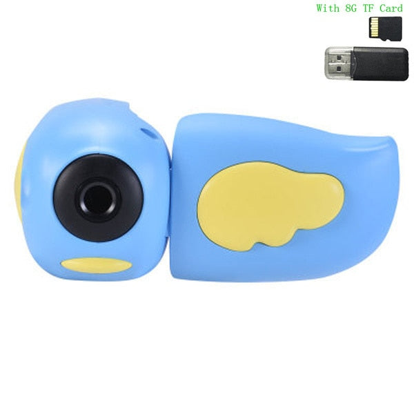 8MP Children Video Camera Full HD 1080P Digital Kids Camcorder Toy Photo Video Recorder DV with 2.0" TFT Screen for Kids' Gift