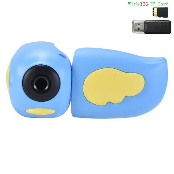 8MP Children Video Camera Full HD 1080P Digital Kids Camcorder Toy Photo Video Recorder DV with 2.0" TFT Screen for Kids' Gift