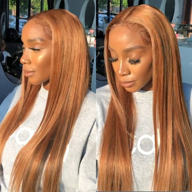 Remyblue 13*1 Lace Front Human Hair Wigs 99J Red Straight Malaysian Remy Human Hair Deep Part Wig Pre Plucked Baby Hair 28 inch