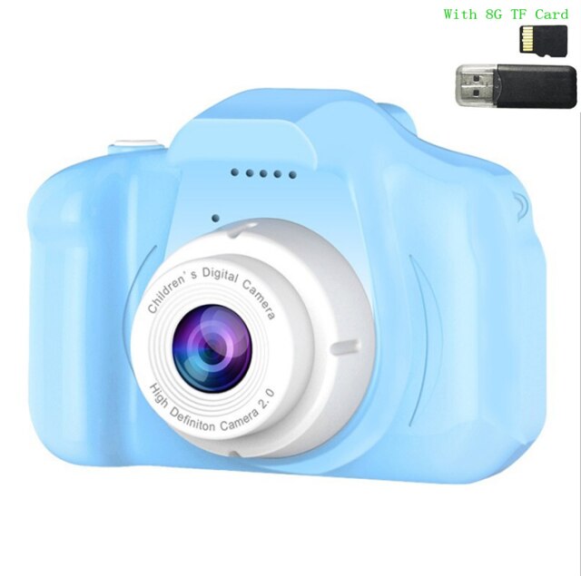 Children's Camera Waterproof 1080P HD Screen Camera Video Toy 8 Million Pixel Kids Cute Cartoon Camera Outdoor Photography Kids