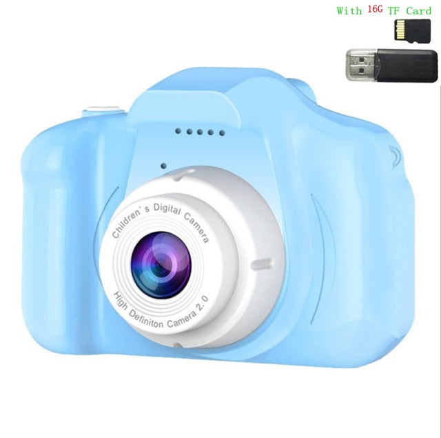 Children's Camera Waterproof 1080P HD Screen Camera Video Toy 8 Million Pixel Kids Cute Cartoon Camera Outdoor Photography Kids