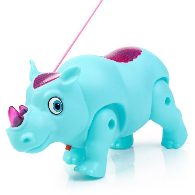 2019 New Pink Color Electric Walking Pig Toy With Light Musical Kids Funny Electronics Toy Children Birthday Gift Toys