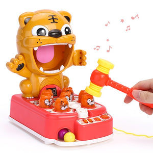 Children Light Music Whac-A-Mole Toys Multifunctional Play Hit Hammering Game Educational Interactive Toys Christmas Gift