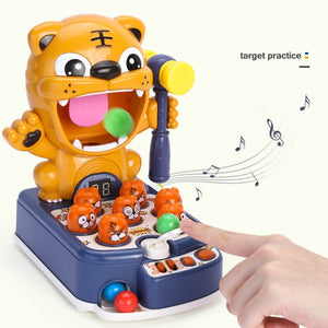 Children Light Music Whac-A-Mole Toys Multifunctional Play Hit Hammering Game Educational Interactive Toys Christmas Gift