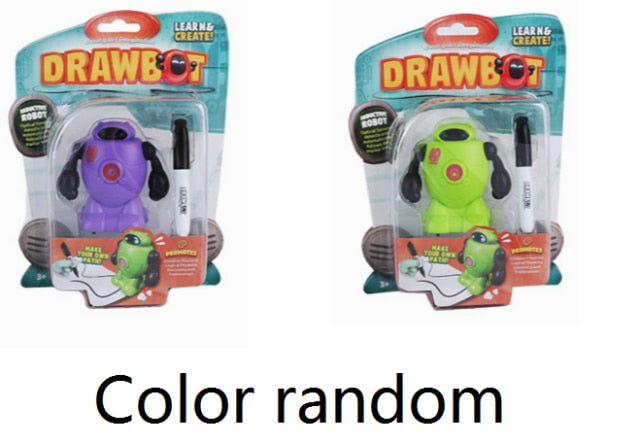 Original Inductive electric robot Car Line Follower Magic Pen Toy Follow Any Line You Draw Xmas Gifts Educational toy Creative