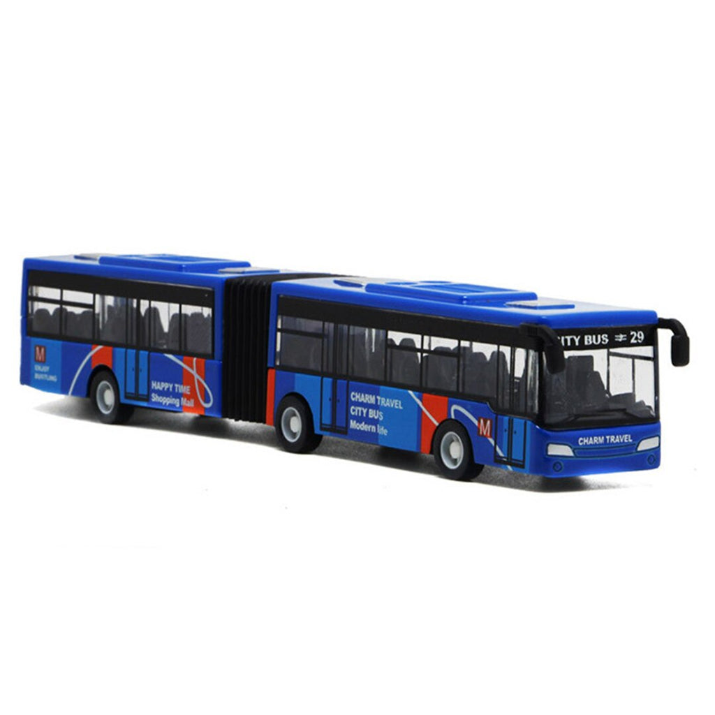 1:64 18cm Blue Red Green Metal Diecast Model Vehicle Shuttle Bus Cars Toys Small Baby Pull Back Toy Vehicle Gift For Kids