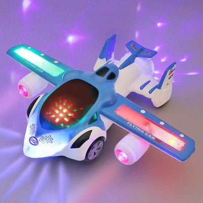 Electric dancing deformation rotating universal police car toy car boy toy child kid girl car Christmas birthday gift