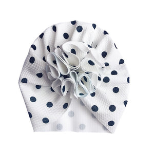 Cute Flower Baby Hat Toddler Turban Infant Head wraps Kids Bonnet Newborn Toddler Beanie Cap for  0-18m