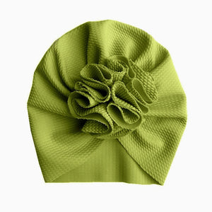 Cute Flower Baby Hat Toddler Turban Infant Head wraps Kids Bonnet Newborn Toddler Beanie Cap for  0-18m