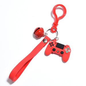 Creative Video Game Handle Keychain Simulation Joystick Model Key Chain Ring Pendant Men Women Couple Key Holder Trinket Gift