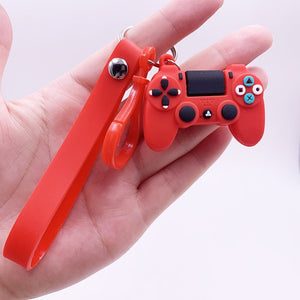 Creative Video Game Handle Keychain Simulation Joystick Model Key Chain Ring Pendant Men Women Couple Key Holder Trinket Gift