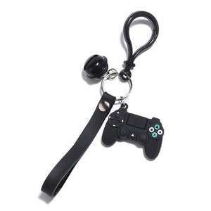 Creative Video Game Handle Keychain Simulation Joystick Model Key Chain Ring Pendant Men Women Couple Key Holder Trinket Gift