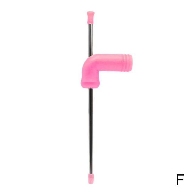 1PC Beer Snorkel Straw Beer Bong Funnel Slammer Double Snorkel Drinking Beer Bar Tools Festivals Party Dispenser Y1F5