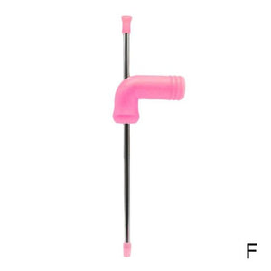 1PC Beer Snorkel Straw Beer Bong Funnel Slammer Double Snorkel Drinking Beer Bar Tools Festivals Party Dispenser Y1F5