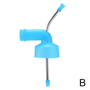1PC Beer Snorkel Straw Beer Bong Funnel Slammer Double Snorkel Drinking Beer Bar Tools Festivals Party Dispenser Y1F5