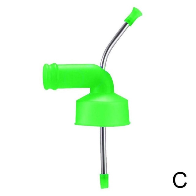 1PC Beer Snorkel Straw Beer Bong Funnel Slammer Double Snorkel Drinking Beer Bar Tools Festivals Party Dispenser Y1F5