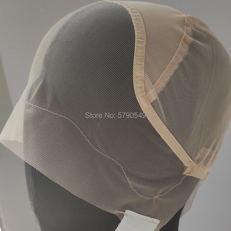 13x4 Frontal-Lace-Wig-Caps Transparent-Closure-Lace-Wig-Caps Wig Net Cap For Making Frontal Wigs