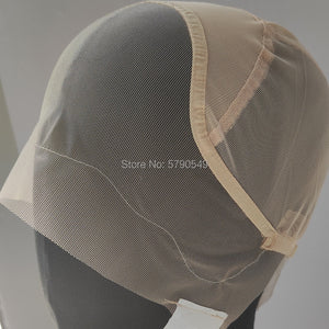 13x4 Frontal-Lace-Wig-Caps Transparent-Closure-Lace-Wig-Caps Wig Net Cap For Making Frontal Wigs