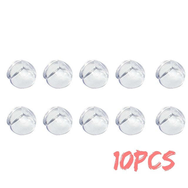 Lovyno 5/8/10Pcs Child Baby Safety Silicone Protector Table Corner Edge Protection Cover Children Anticollision Edge & Guards