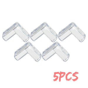 Lovyno 5/8/10Pcs Child Baby Safety Silicone Protector Table Corner Edge Protection Cover Children Anticollision Edge & Guards