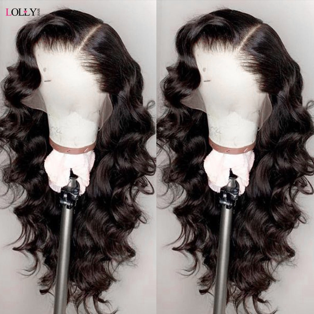 Loose Wave Wig Lace Front Human Hair Wigs Brazilian Human Hair Wigs Remy Lace Frontal Wig Pre-Plucked Closure Wig for Women