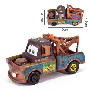 Car diney Pixar Car 3 Lightning McQueen Mater Jackon torm Ramirez 1:55 Diecat Vehicle Metal Alloy Boy Kid Toy Chritma