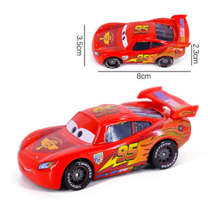 Car diney Pixar Car 3 Lightning McQueen Mater Jackon torm Ramirez 1:55 Diecat Vehicle Metal Alloy Boy Kid Toy Chritma