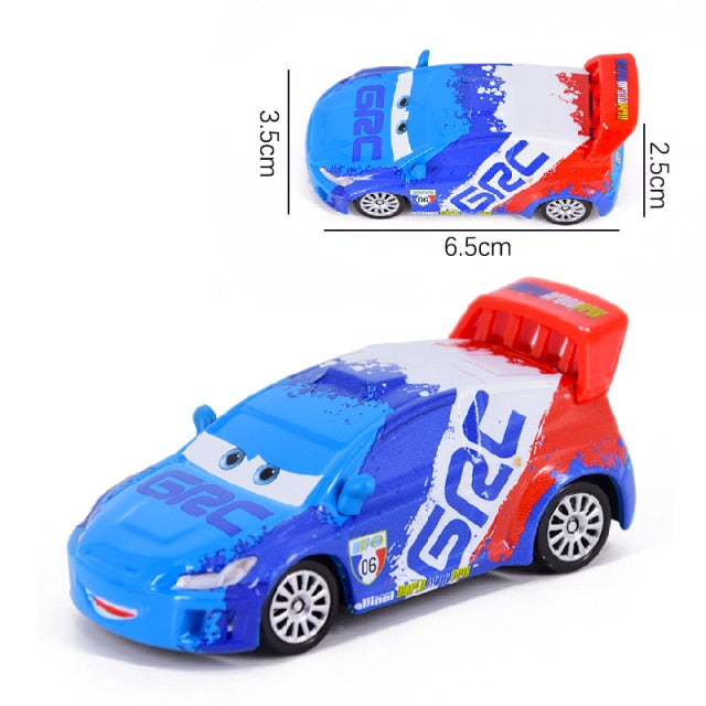 Car diney Pixar Car 3 Lightning McQueen Mater Jackon torm Ramirez 1:55 Diecat Vehicle Metal Alloy Boy Kid Toy Chritma