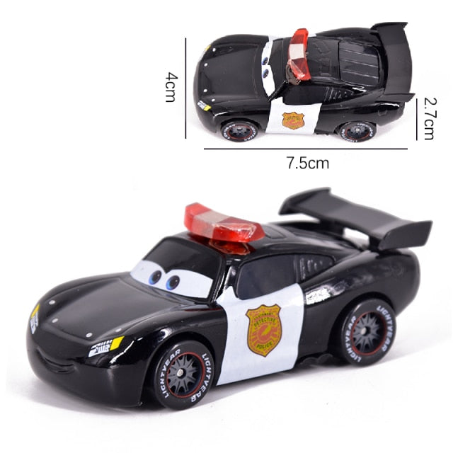 Car diney Pixar Car 3 Lightning McQueen Mater Jackon torm Ramirez 1:55 Diecat Vehicle Metal Alloy Boy Kid Toy Chritma