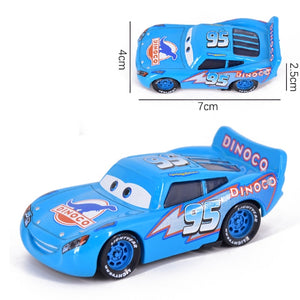 Car diney Pixar Car 3 Lightning McQueen Mater Jackon torm Ramirez 1:55 Diecat Vehicle Metal Alloy Boy Kid Toy Chritma