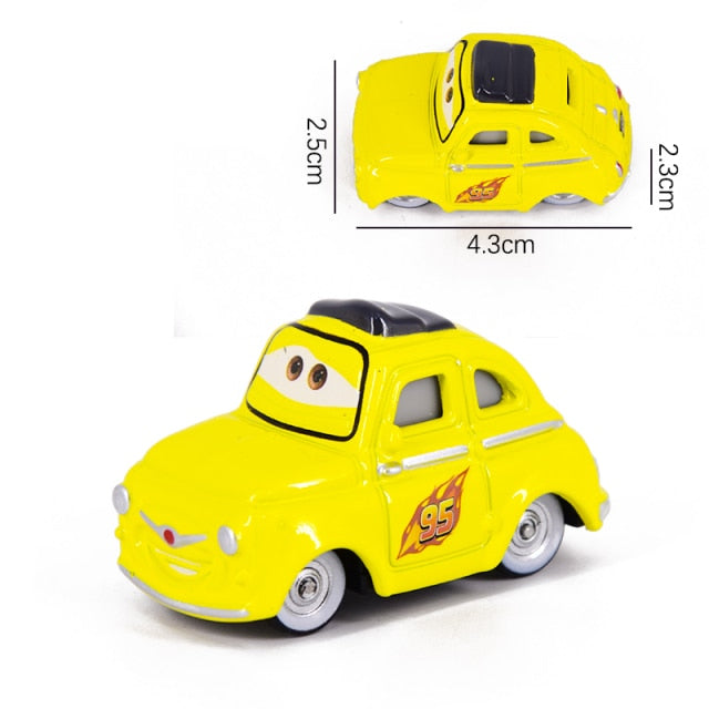 Car diney Pixar Car 3 Lightning McQueen Mater Jackon torm Ramirez 1:55 Diecat Vehicle Metal Alloy Boy Kid Toy Chritma