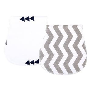 2Pcs/Lot Burp Cloth Organic Cotton Absorbent Towel Soft Comfortable Baby Burp Cloths Wholesale Fashionable Burp Cloth Boy Bibs
