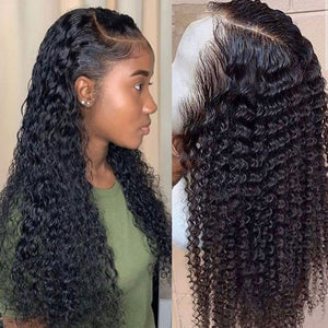 Water Wave Wig Short Curly Lace Front Human Hair Wigs For Black Women Bob Long Deep Frontal Brazilian Wig Wet And Wavy 13x4 Lace