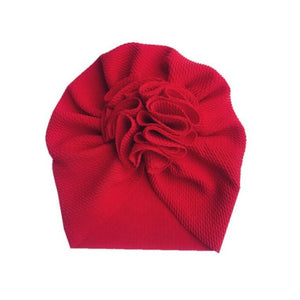 Cute Flower Baby Hat Toddler Turban Infant Head wraps Kids Bonnet Newborn Toddler Beanie Cap for  0-18m