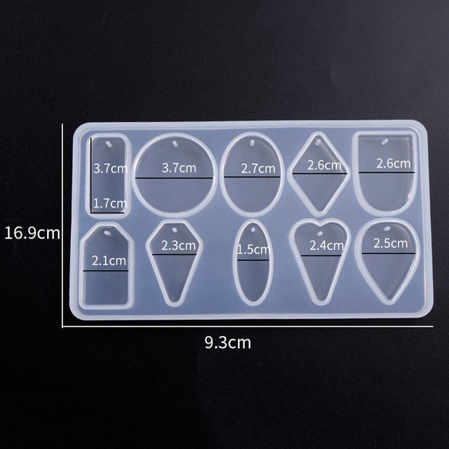 DIY Resin Filling Chic Book Epoxy Silicone Mold For Epoxy UV Resin Front Cover Makeing Filling Handcraft Girl Children Gifts New