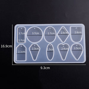 DIY Resin Filling Chic Book Epoxy Silicone Mold For Epoxy UV Resin Front Cover Makeing Filling Handcraft Girl Children Gifts New