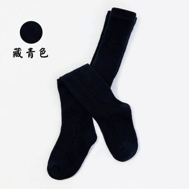 Spain Girls Stocking 2021 Spring Summer  Tight For Toddler Baby Hollow Infant Ribbed Tights Babies Pantyhose